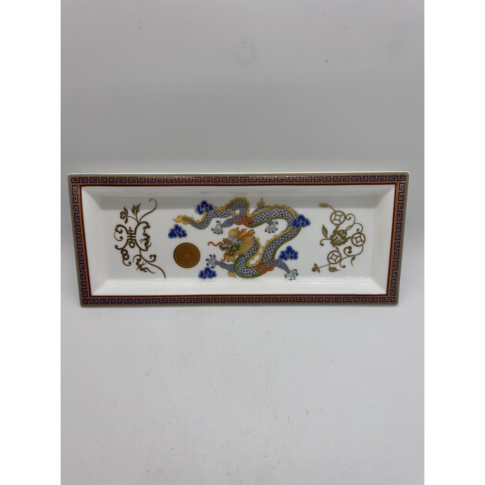 Villeroy & Boch Dragon Rectangular Platter Year of the Dragon Bone Porcelain‎